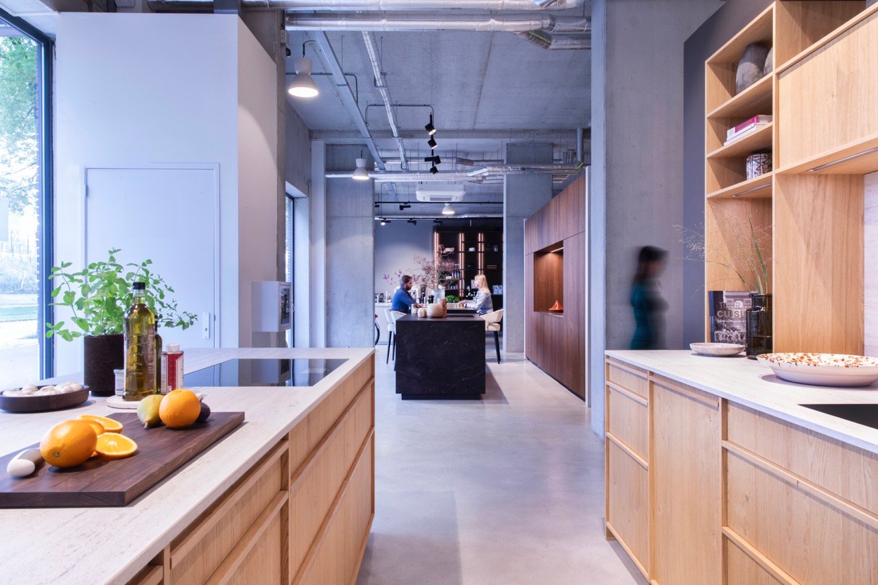 Japandi keuken bij LEICHT