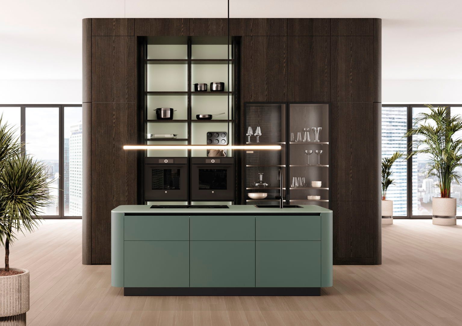 Ronde vormen in plaats van strakke lijnen